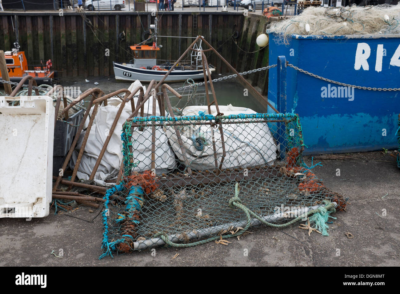 Les chaluts de pêche à Whitstable Banque D'Images