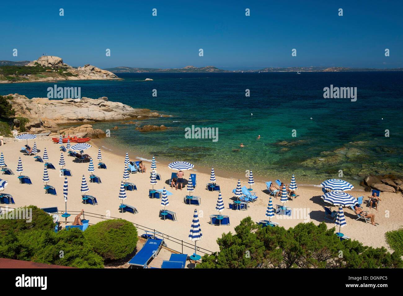 Plage Du Grand Hôtel Smeraldo Porto Cervo Costa Smeralda