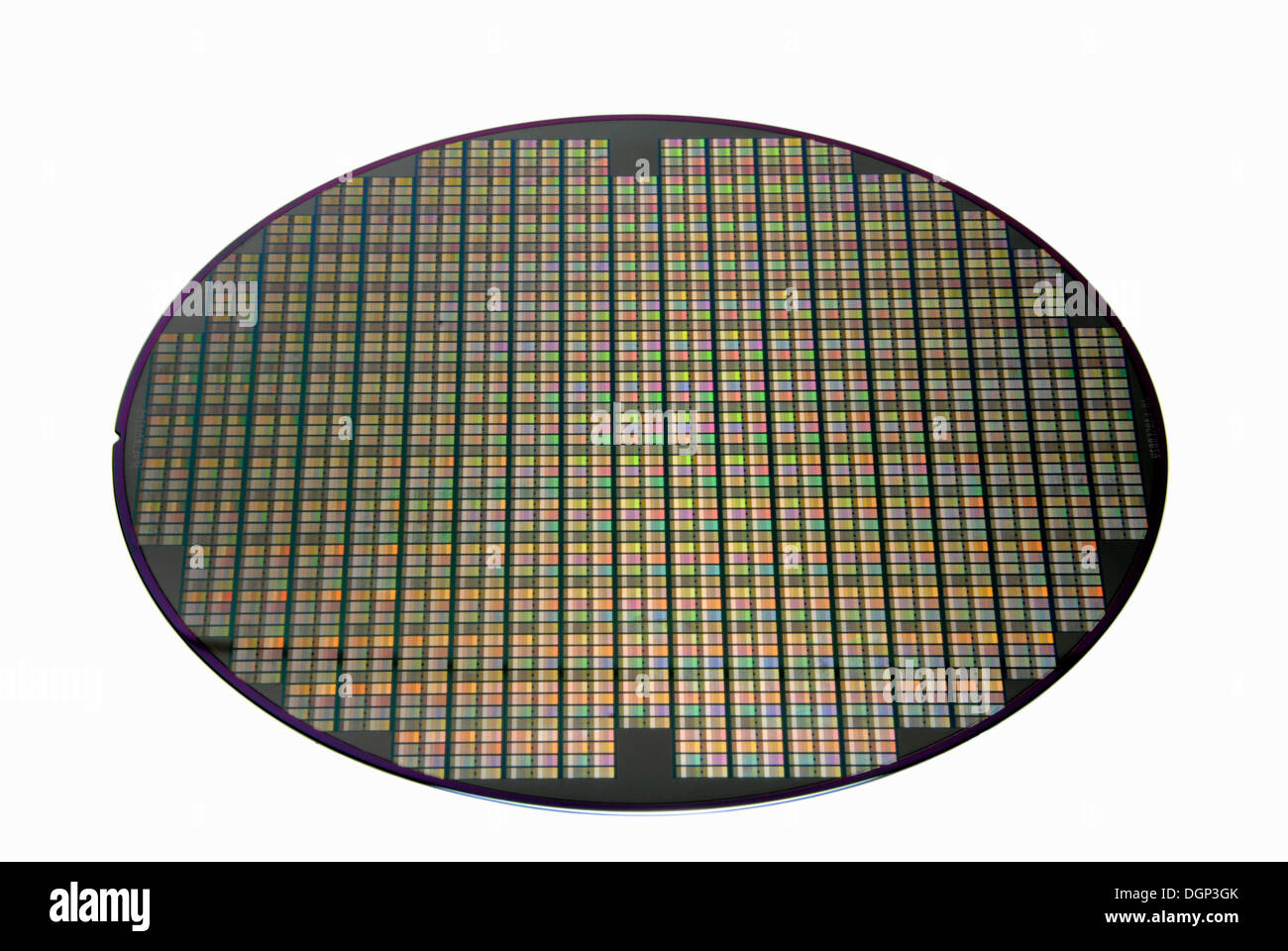 Plaquette de silicium, composants électroniques, semi-conducteurs, la plaque Banque D'Images
