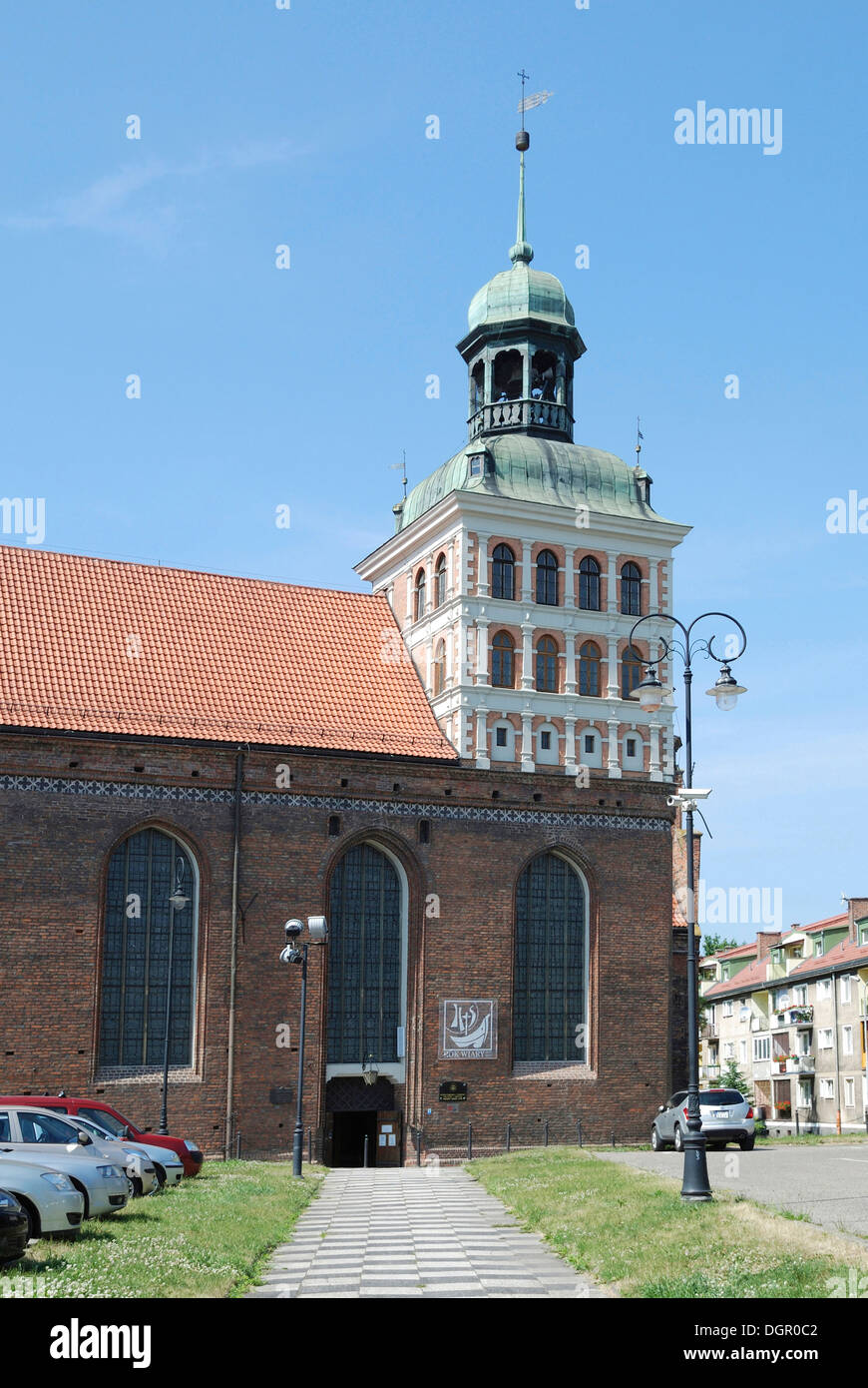 Bridget's Church Gdansk - Kosciol Brygidy. Banque D'Images