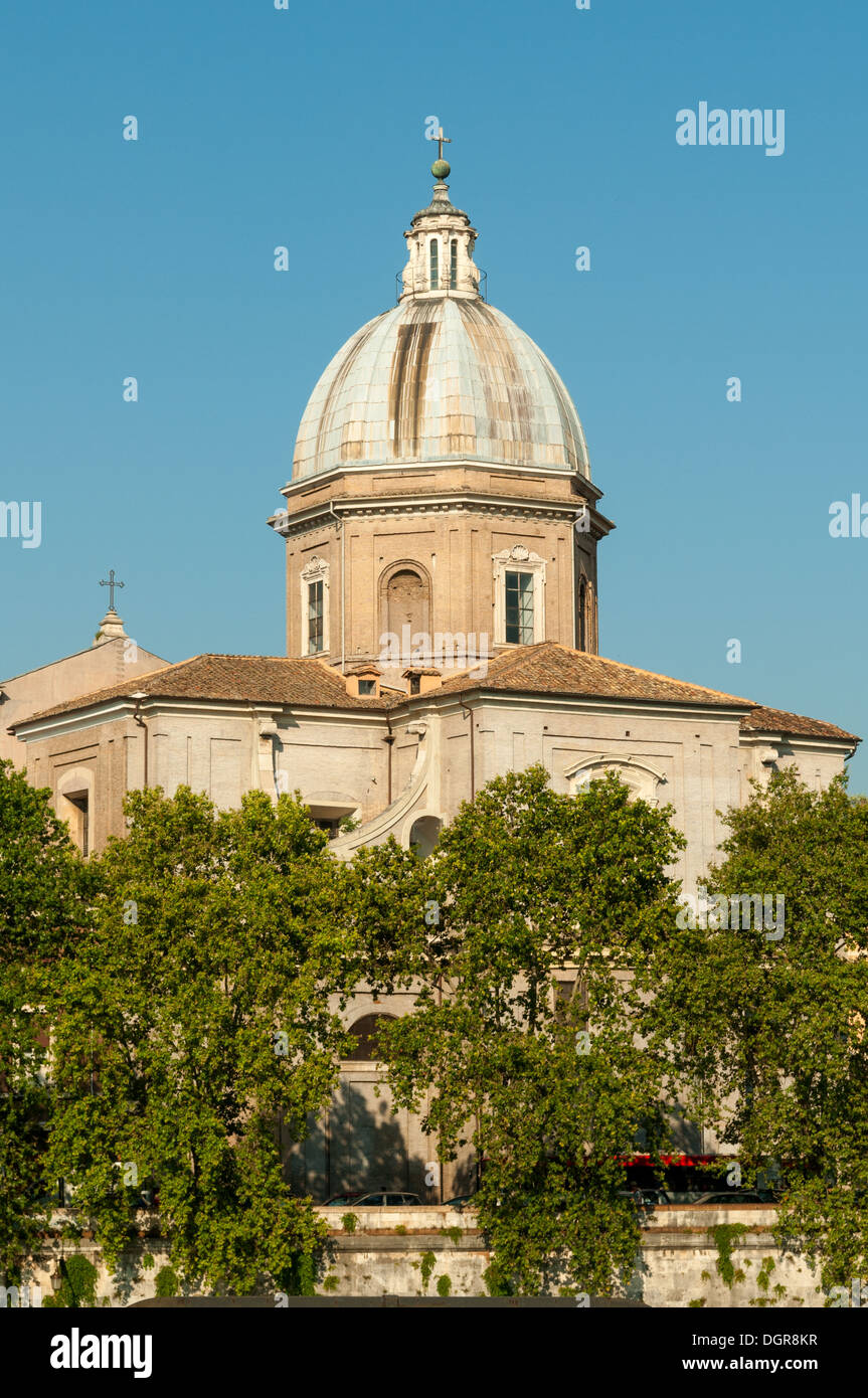 Église de San Giovanni Battista, Rome, Latium, Italie Banque D'Images