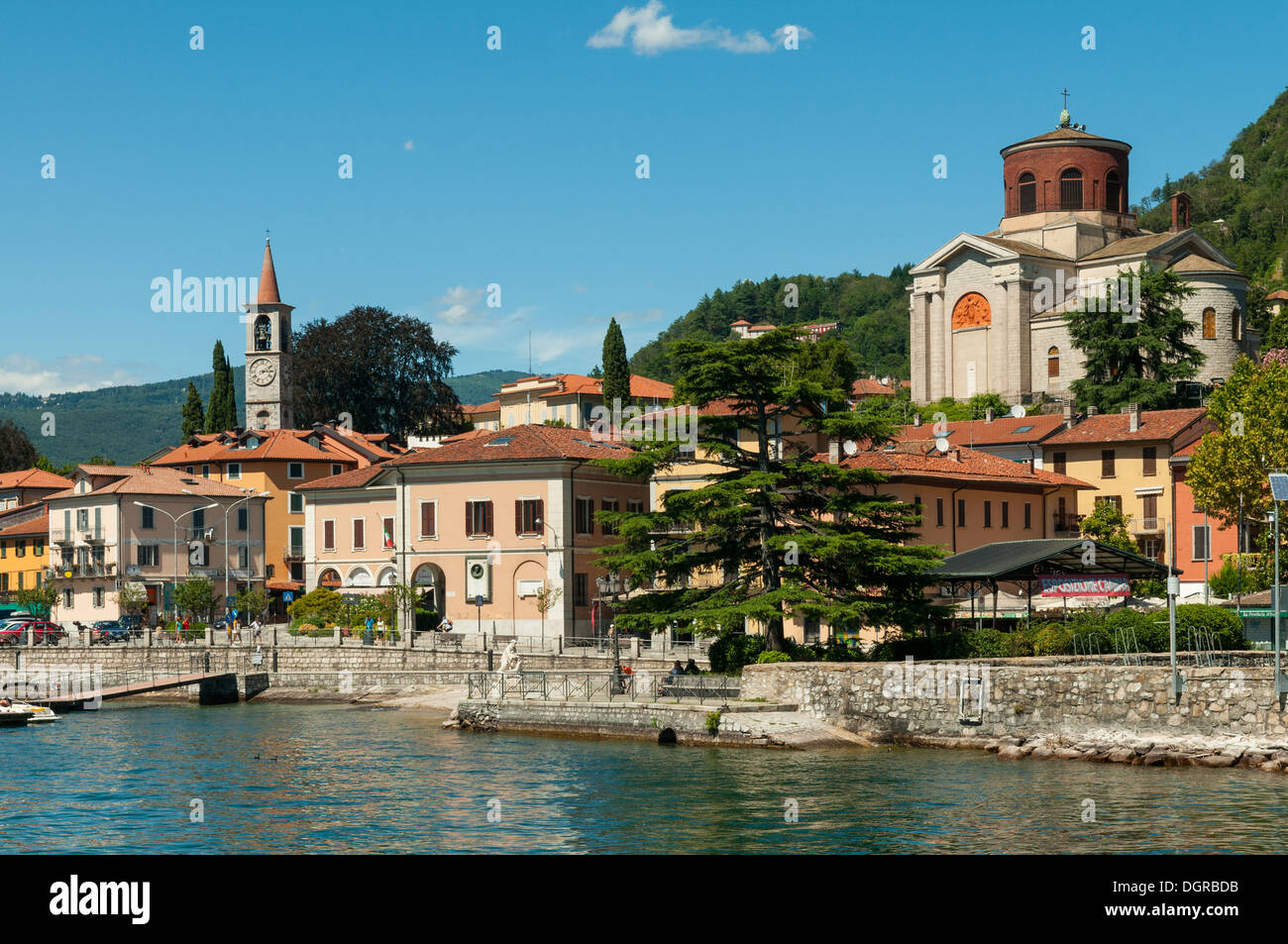 Porto Valtravaglia, Lac Majeur, lombardia, Italie Banque D'Images