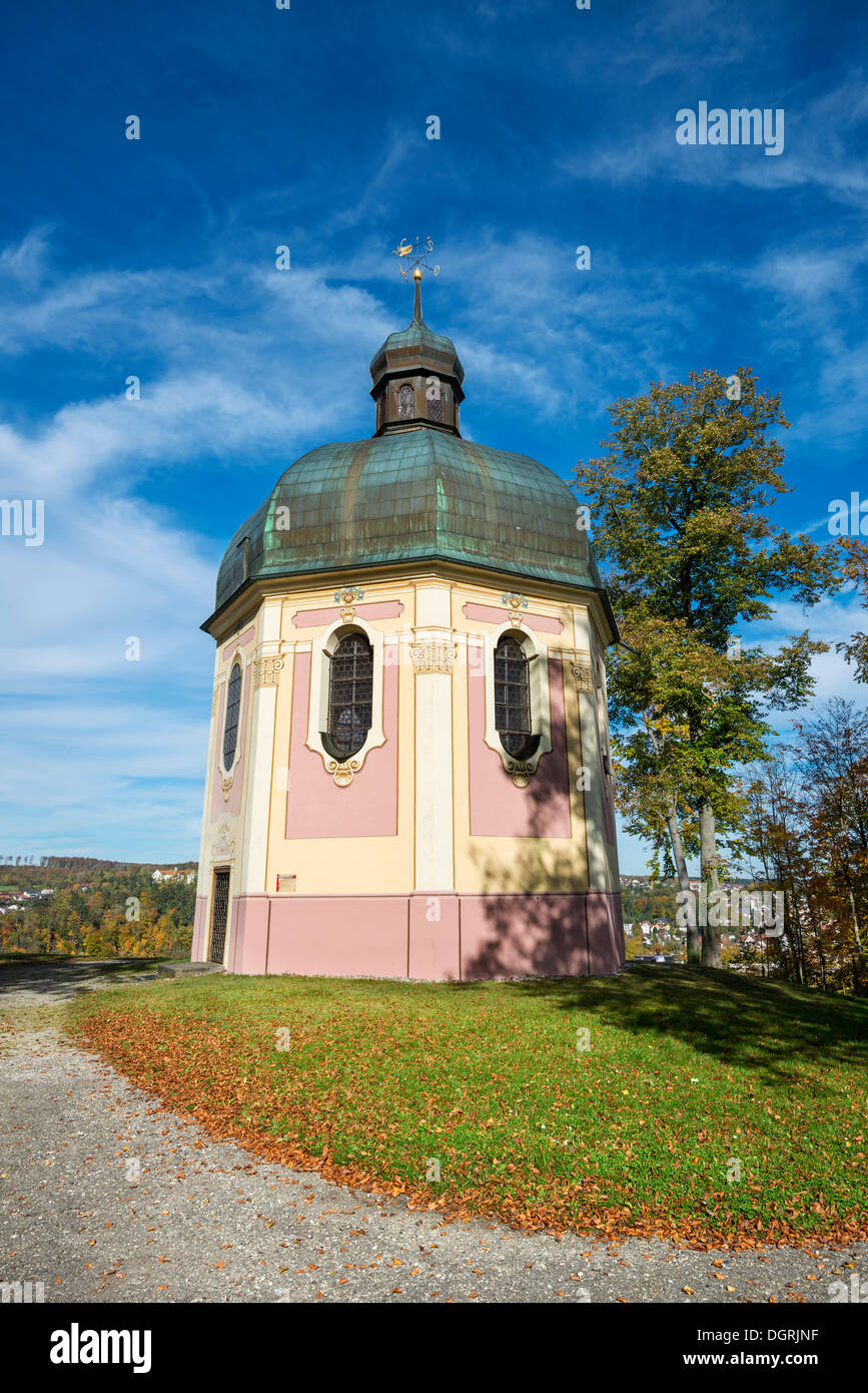 La chapelle Saint-Joseph, construite en 1629, Sigmaringen, Landkreis Sigmaringen, Bade-Wurtemberg, Allemagne Banque D'Images