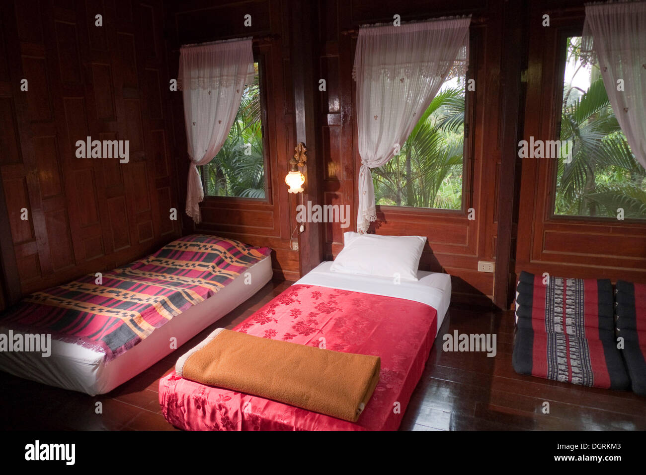 Le Thai House, hôtel et école de cuisine traditionnelle thaïlandaise, Bangkok, Thailande, Asie Banque D'Images