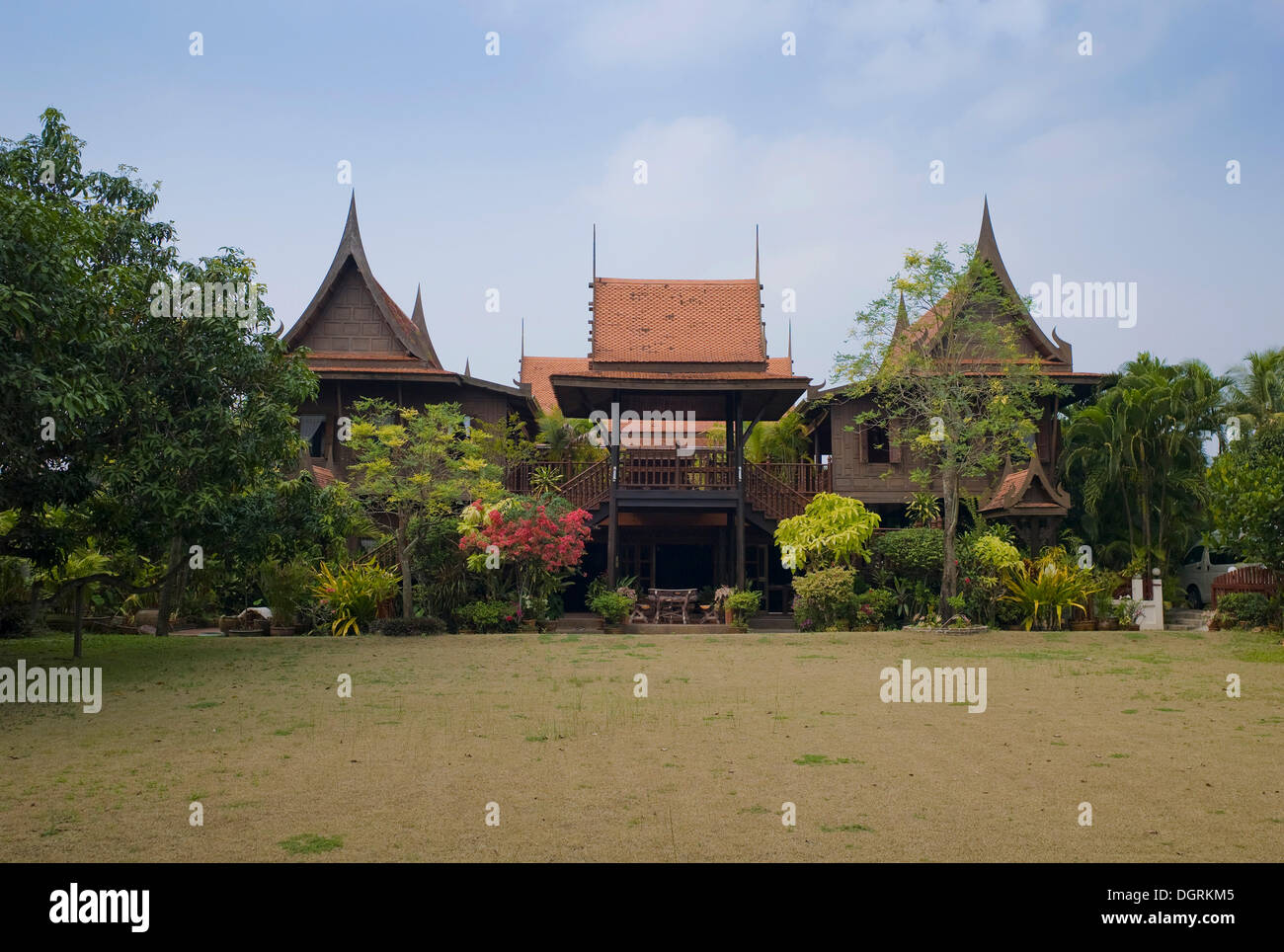 Le Thai House, hôtel et école de cuisine traditionnelle thaïlandaise, Bangkok, Thailande, Asie Banque D'Images