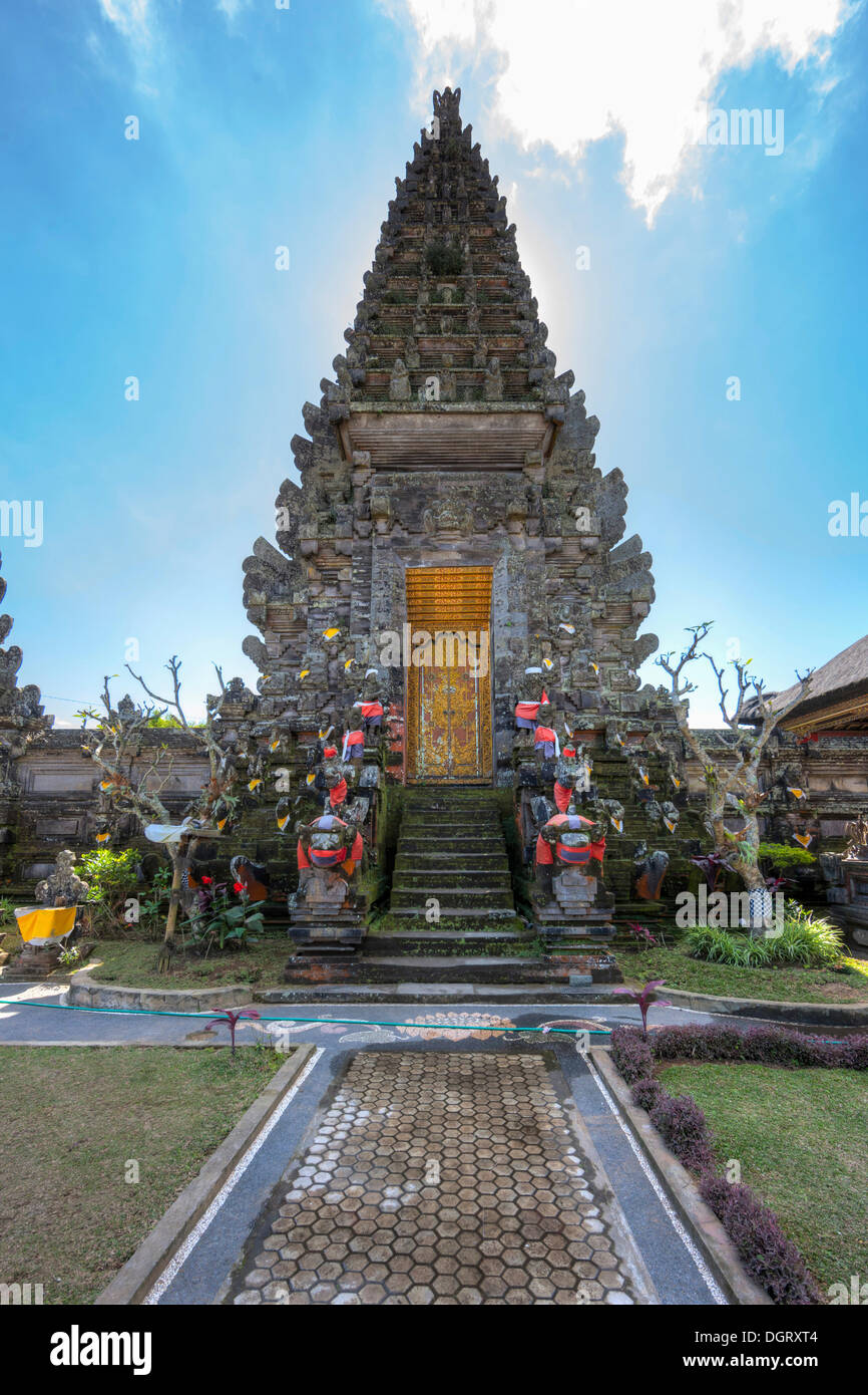 Temple Hindou, Pura Ulun Danu Batur, Batur, Bali, Indonésie Banque D'Images