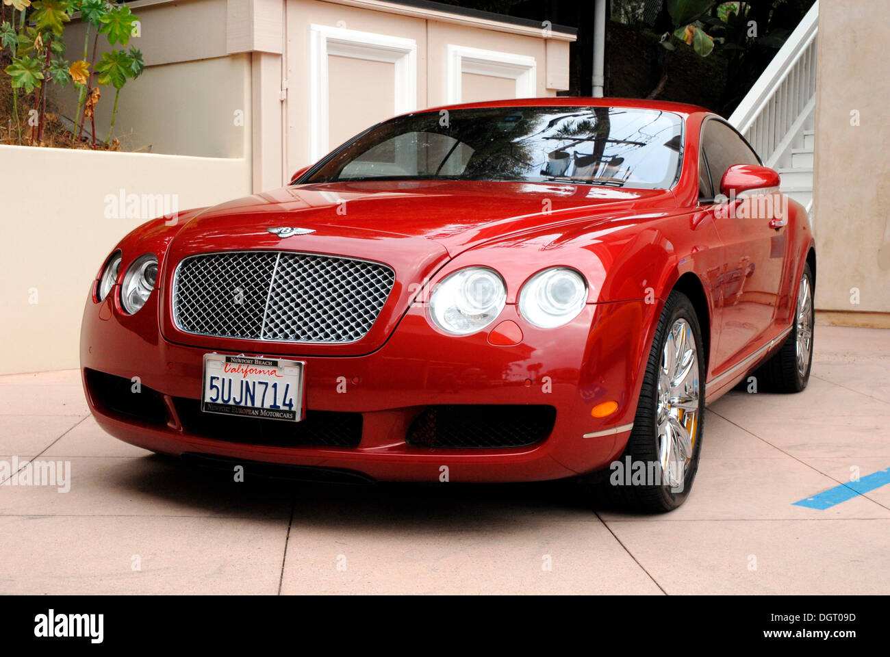 Bentley Continental GT, Newport, California, USA Banque D'Images