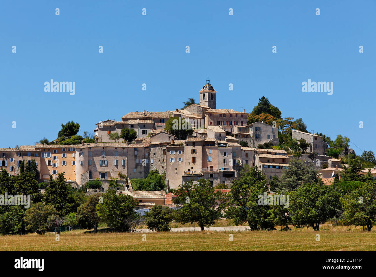 Village de montagne de Banon, Forcalquier, département Alpes-de-Haute-Provence, France, Europe Banque D'Images