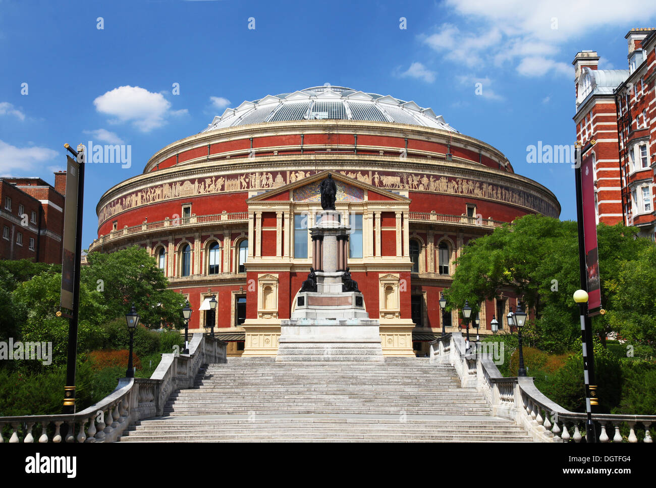 Le Royal Albert Hall à Londres Banque D'Images