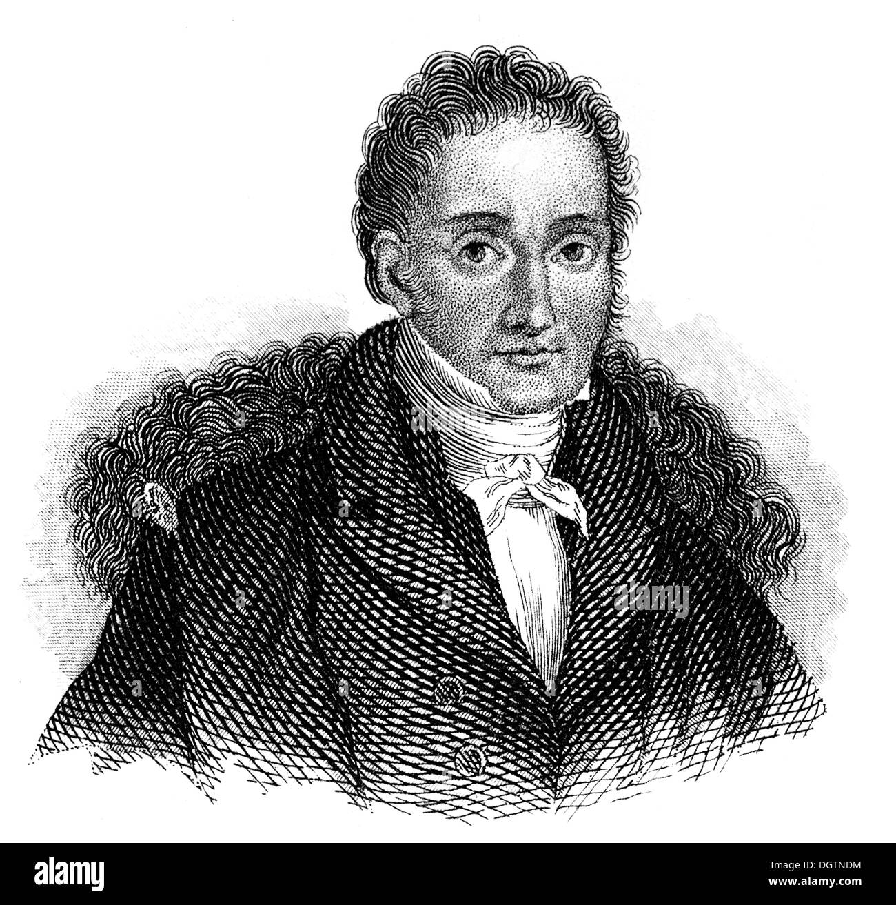 Le prince Adam Jerzy Czartoryski, ou Adam Czartoryski George, 1770 - 1861, un noble, homme d'État et auteur Banque D'Images