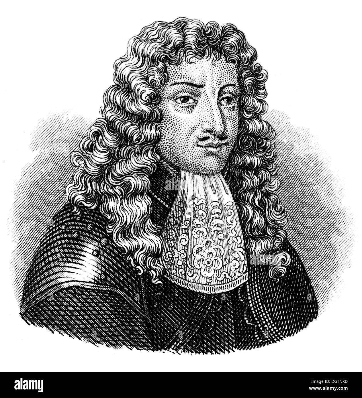 Comte Ernst Rüdiger von Starhemberg, 1638 - 1701, gouverneur militaire de Vienne de 1680 Banque D'Images