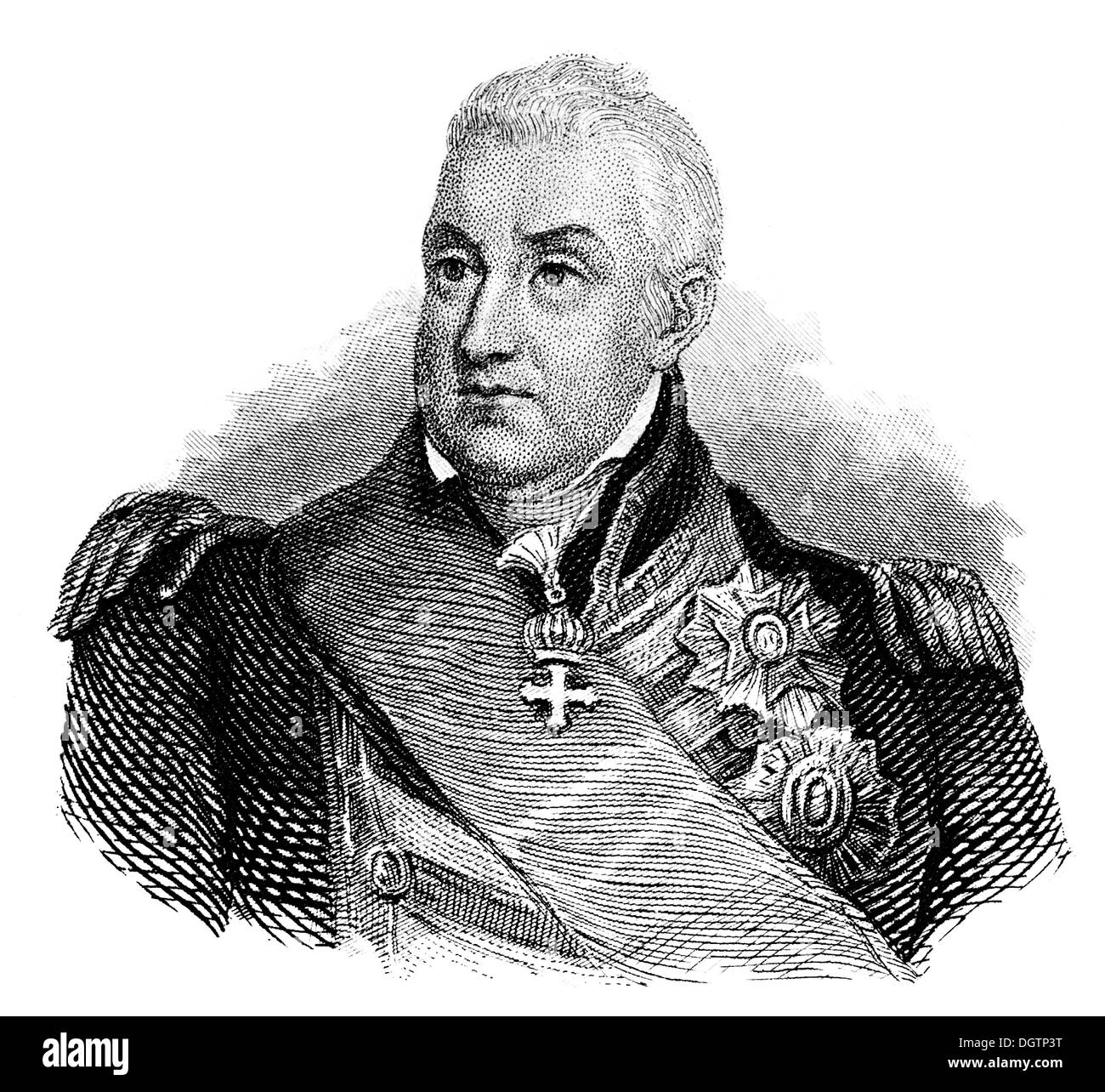 L'amiral Edward Pellew, 1er vicomte Exmouth, GCB, 1757 - 1833, un officier de marine britannique pendant la guerre d'Indépendance américaine, Banque D'Images