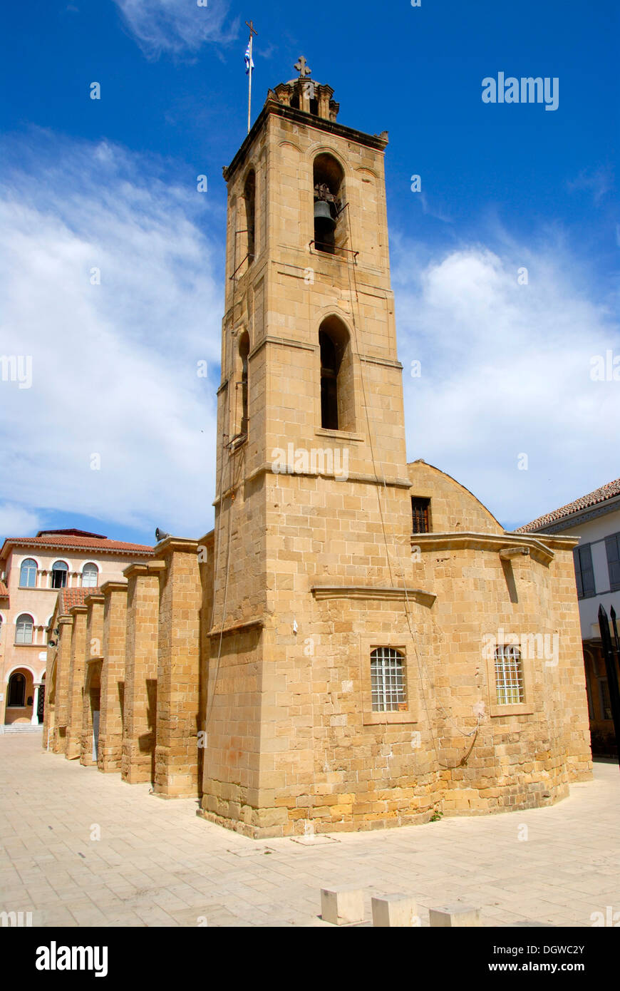 Le Christianisme orthodoxe, Église d'Agios Ioannis, Cathédrale Saint-Jean, Nicosia, Nicosie, Chypre du Sud Banque D'Images