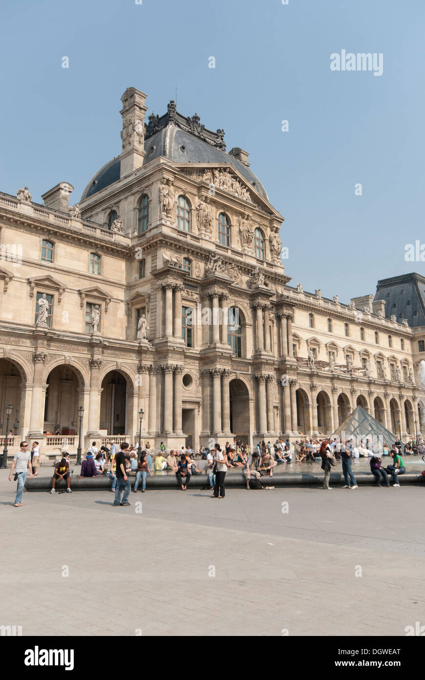 Musée du Louvre Banque D'Images