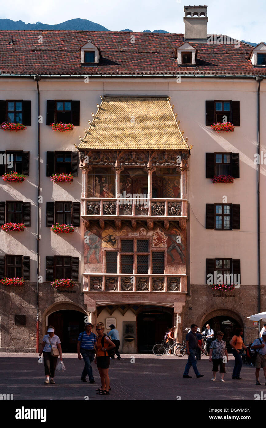 Visite du centre historique et du Goldenes Dachl