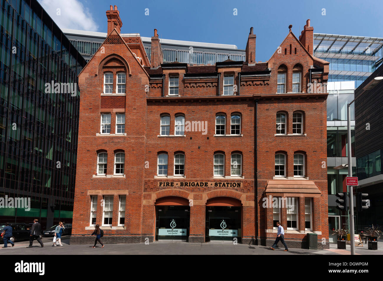 Station de pompiers, caserne historique, Londres, Angleterre, Royaume-Uni, Europe Banque D'Images