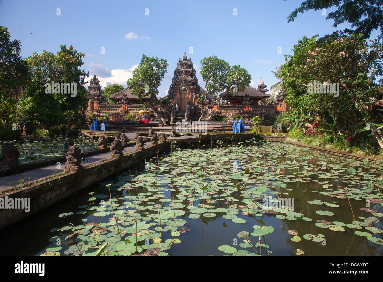 Fleur De Lotus Pond Garden Restaurant Ubud Bali Indonésie