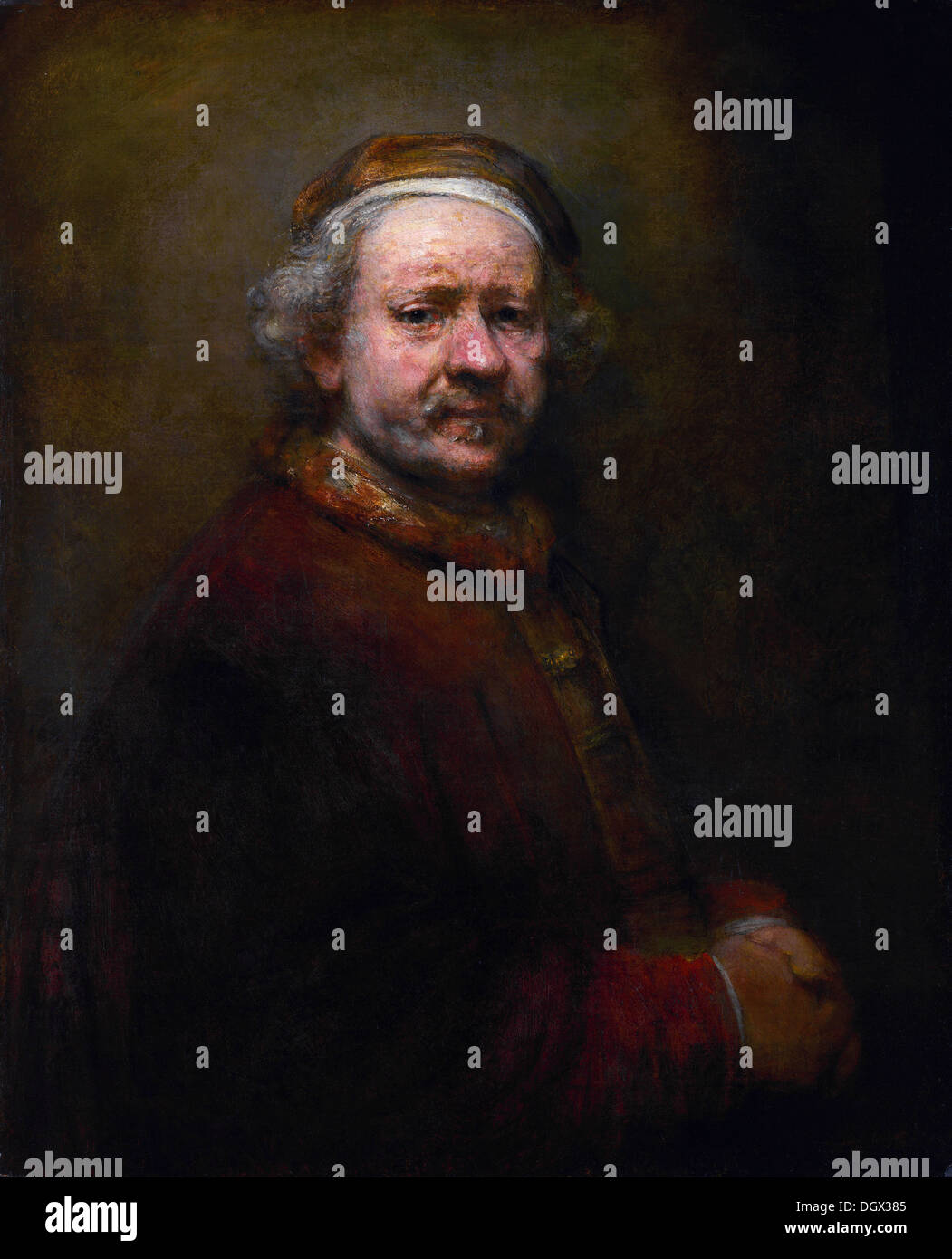 Self portrait rembrandt Banque de photographies et d’images à haute résolution Alamy