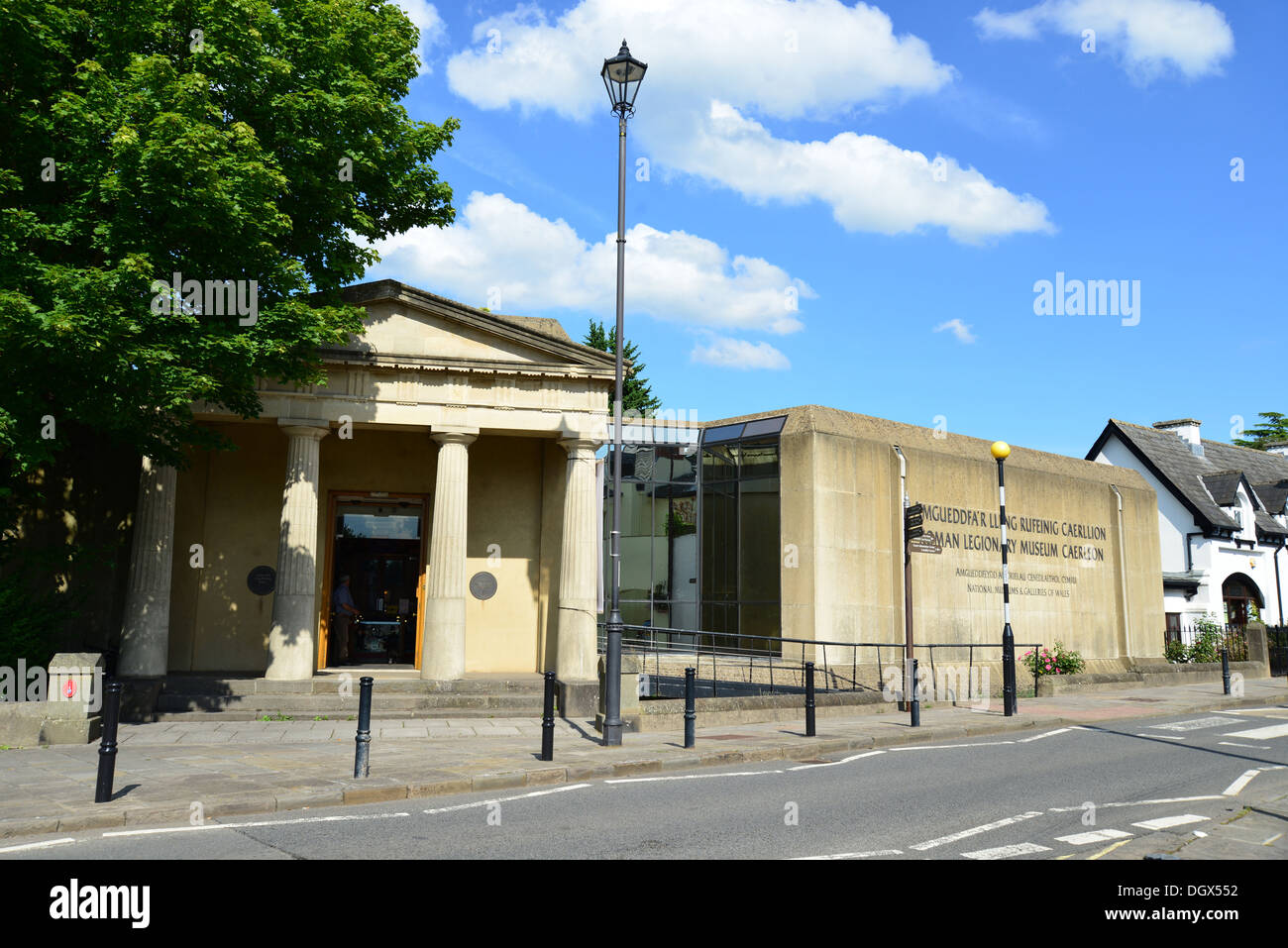 The National Roman Legion Museum, High Street, Caerleon, ville de Newport (Casnekydd), pays de Galles (Cymru), Royaume-Uni Banque D'Images
