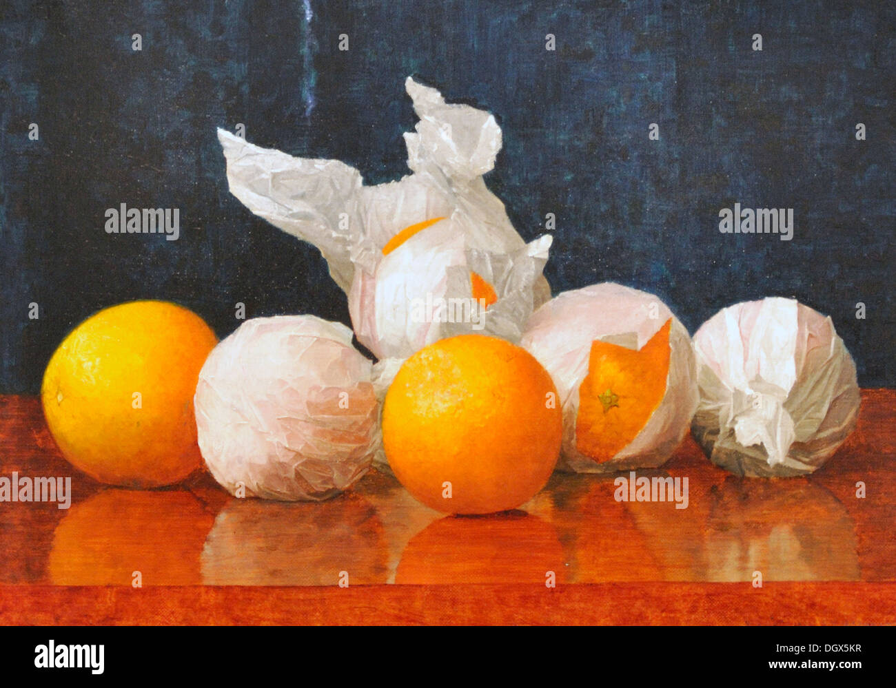 Enveloppé d'Oranges - par William J. McCloskey, 1889 Banque D'Images