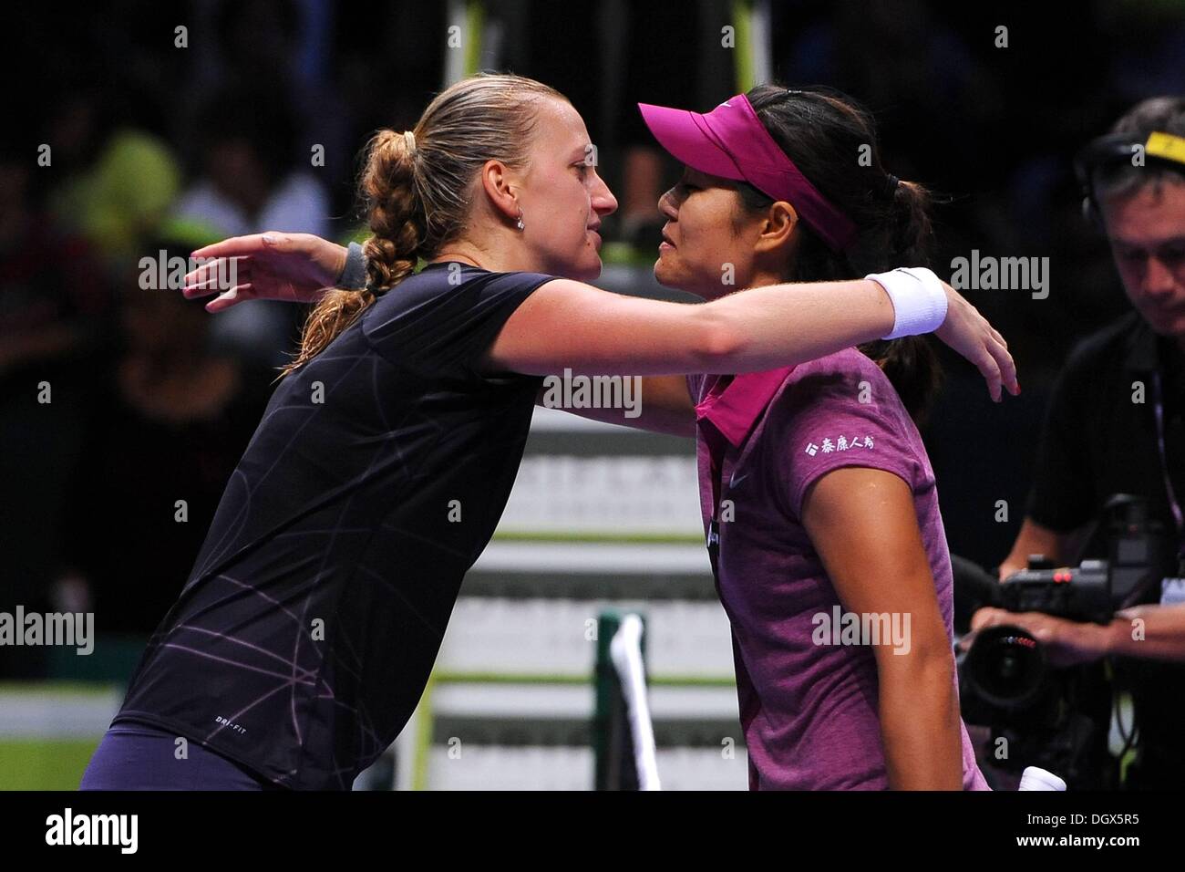 Istanbul, Turquie. 26Th Oct, 2013. Li Na Petra Kvitova gauche CHI CZE Tennis Masters tennis WTA Istanbul Crédit : championnats womens Plus Sport Action/Alamy Live News Banque D'Images