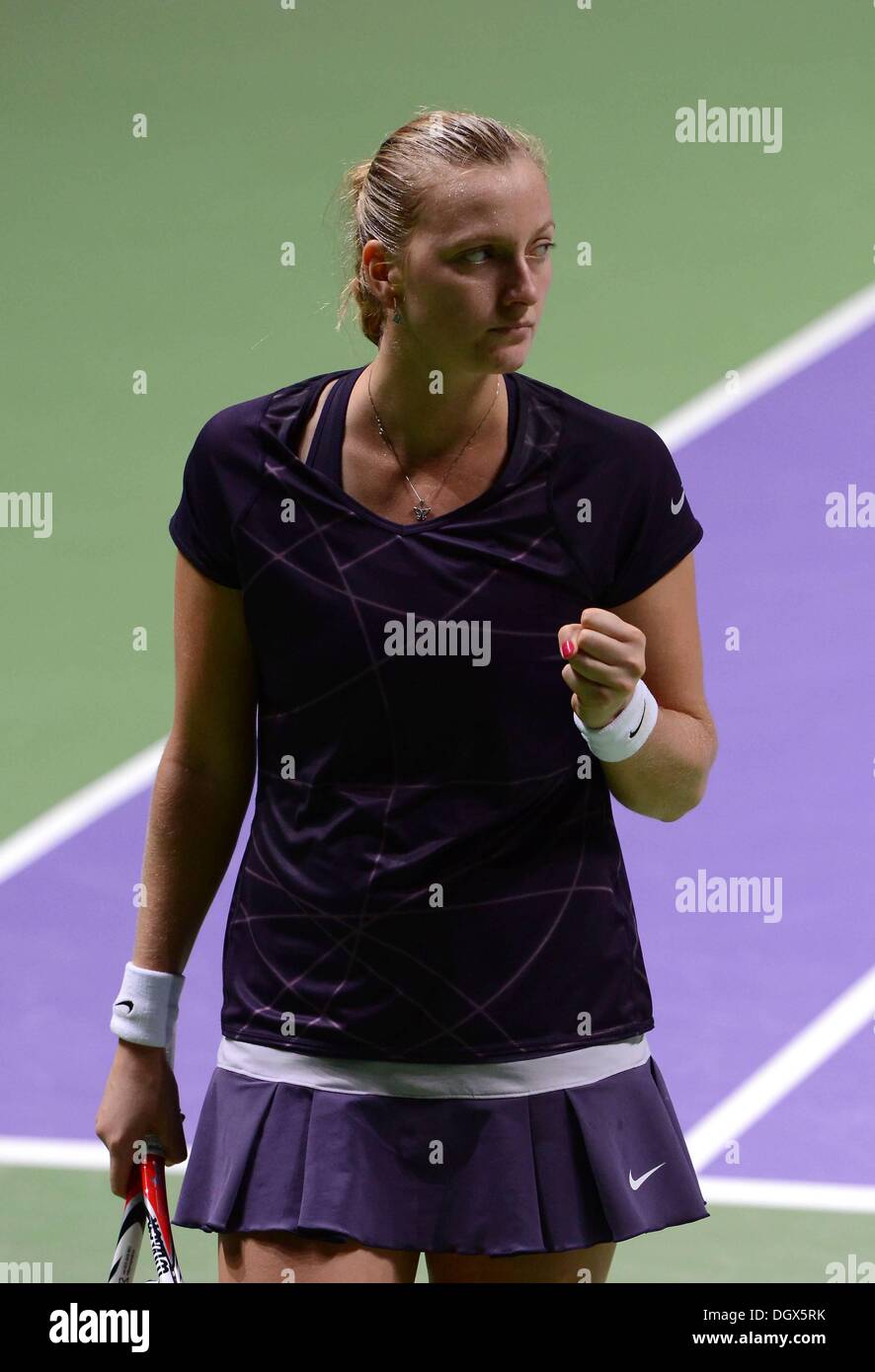 Istanbul, Turquie. 26Th Oct, 2013. WTA Championships Istanbul womens Petra Kvitova Tennis Tournament CZE : Crédit Plus Sport Action/Alamy Live News Banque D'Images