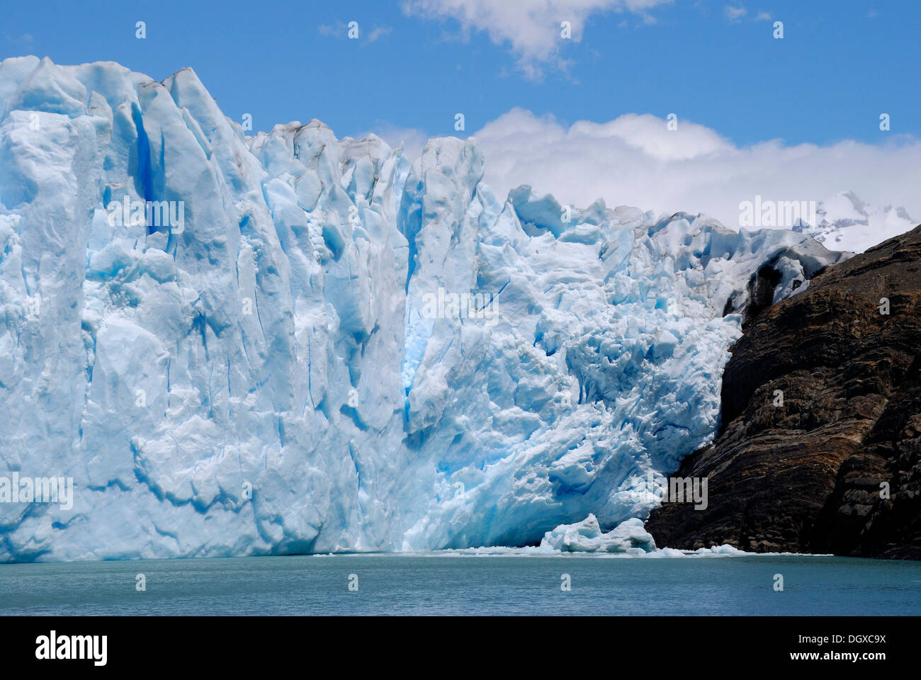 Le glacier Perito Moreno, en Patagonie, Argentine, Amérique du Sud Banque D'Images