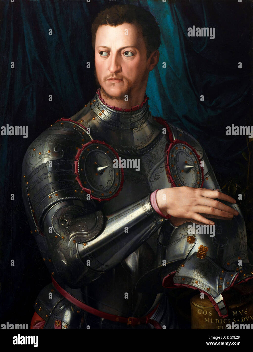 Cosimo I de Médicis, Grand-duc de Toscane - par Agnolo Bronzino Banque D'Images