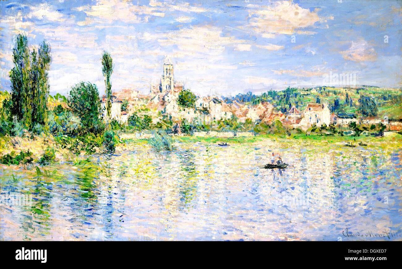 Vetheuil claude monet Banque de photographies et d’images à haute ...