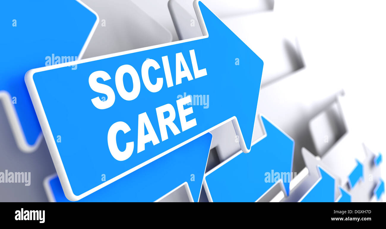 Aide sociale. Banque D'Images