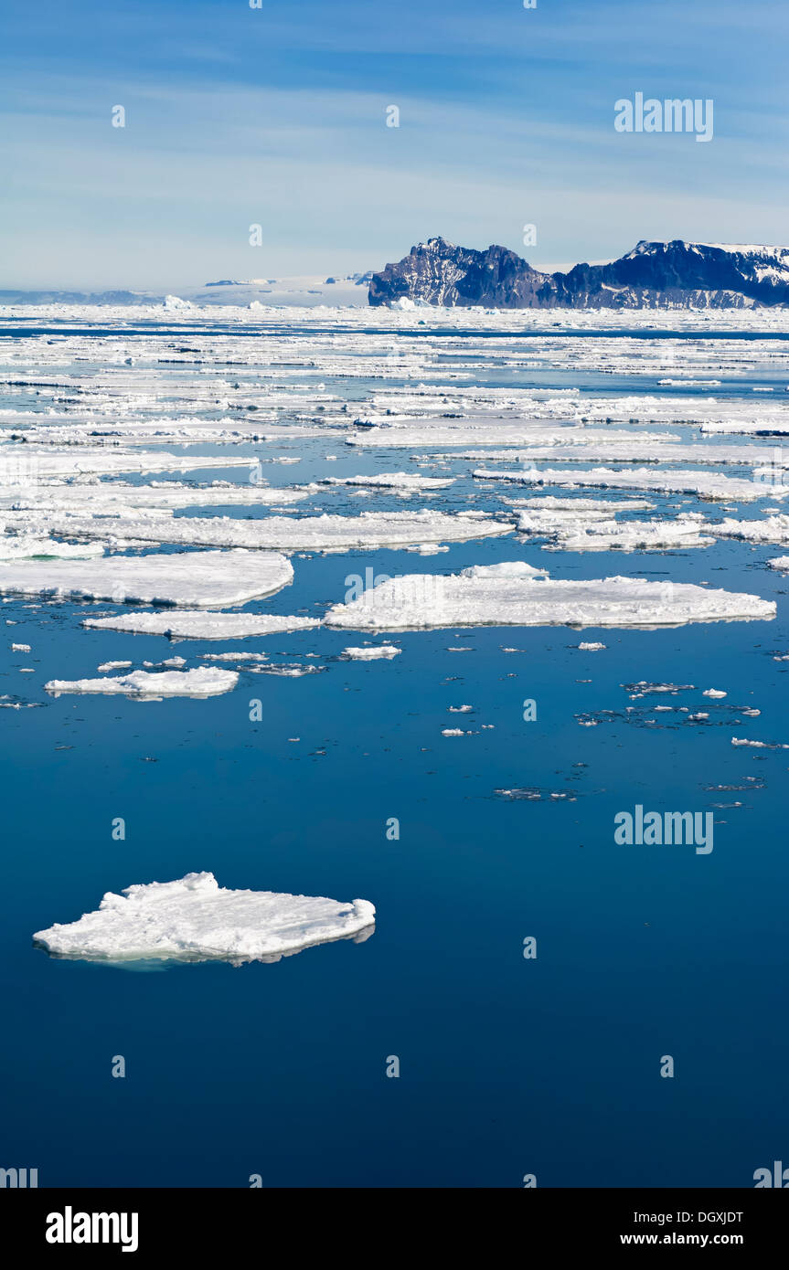 Banquise, mer de Weddell, l'Antarctique Banque D'Images
