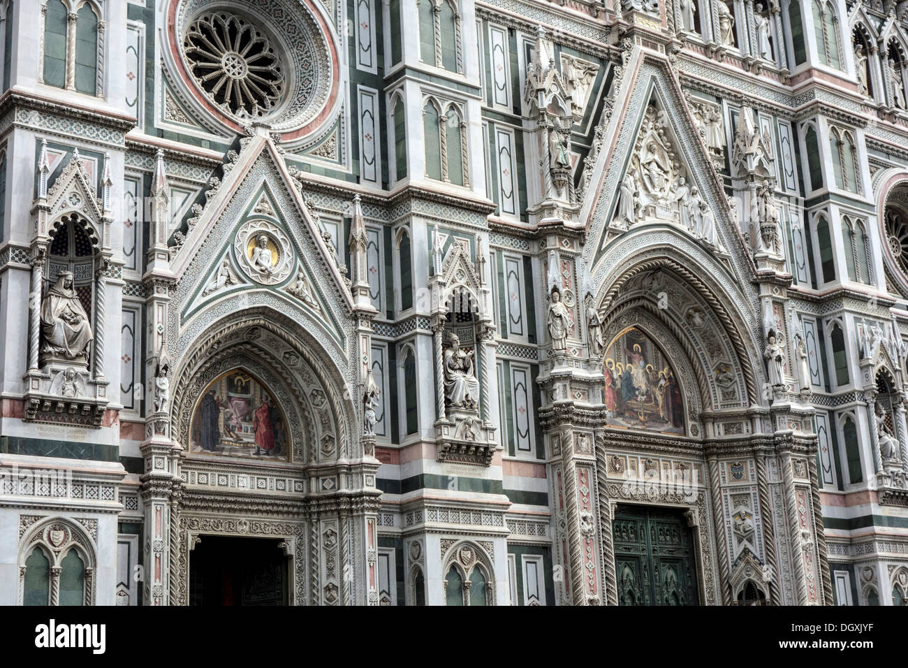 Basilique de Santa Maria del Fiore, Florence, Italie Banque D'Images