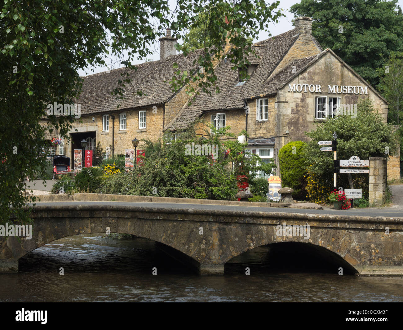 Musée des véhicules à moteur de Cotswold dans les Cotswolds village de Bourton-on-the-water, Gloucestershire, Angleterre Banque D'Images