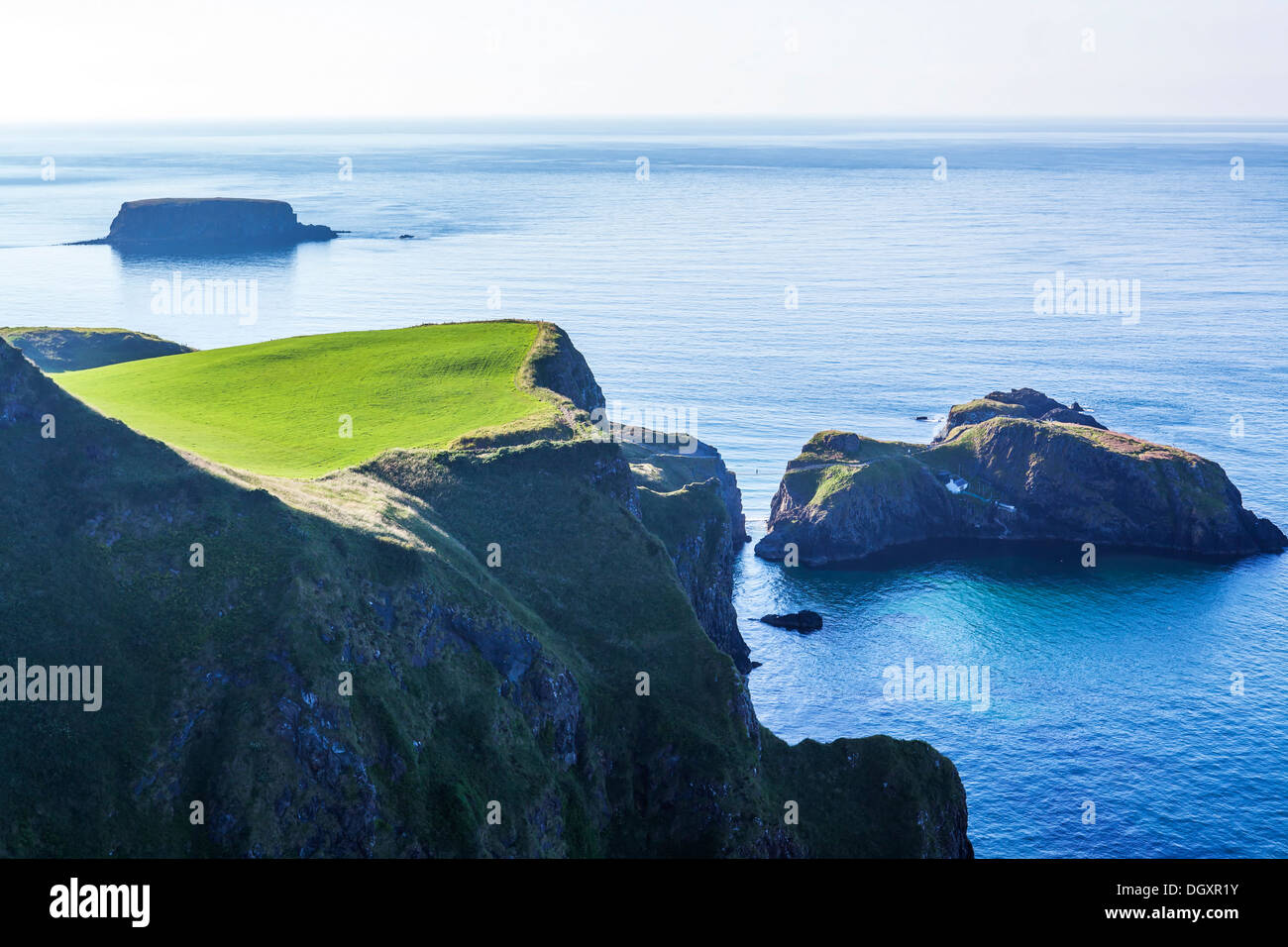 Carrick-a-Rede, co Antrim, en Irlande du Nord Banque D'Images