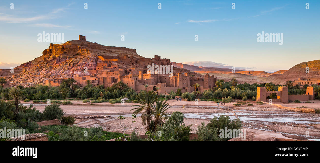 Ait Benhaddou, Maroc Banque D'Images