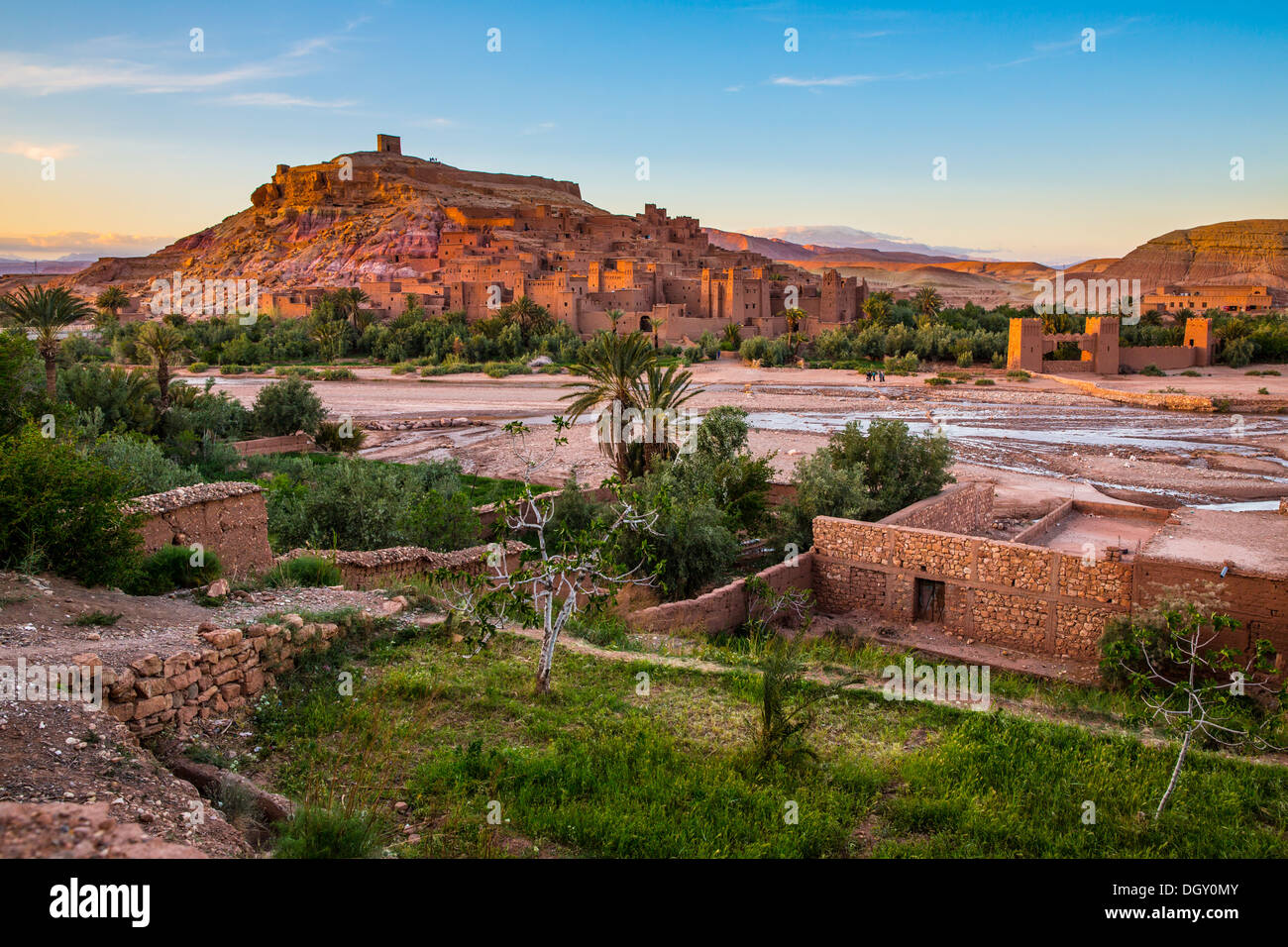 Ait Benhaddou, Maroc Banque D'Images