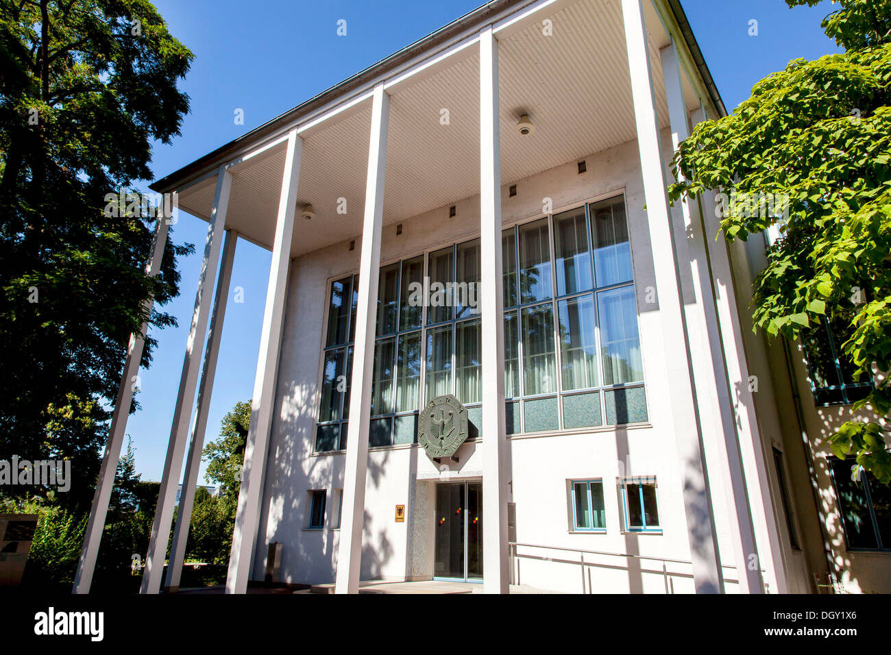 Cour des comptes allemande, Bonn, Rhénanie du Nord-Westphalie, Allemagne, Banque D'Images