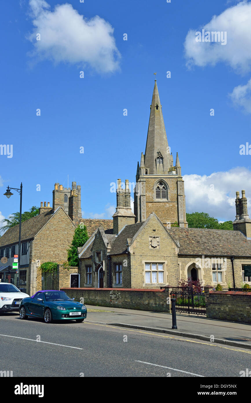 St Mary's Parish Church, Ely, Cambridgeshire, Angleterre, Royaume-Uni Banque D'Images