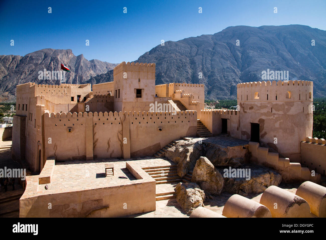 Fort Nakhal, Nakhal, Oman Banque D'Images