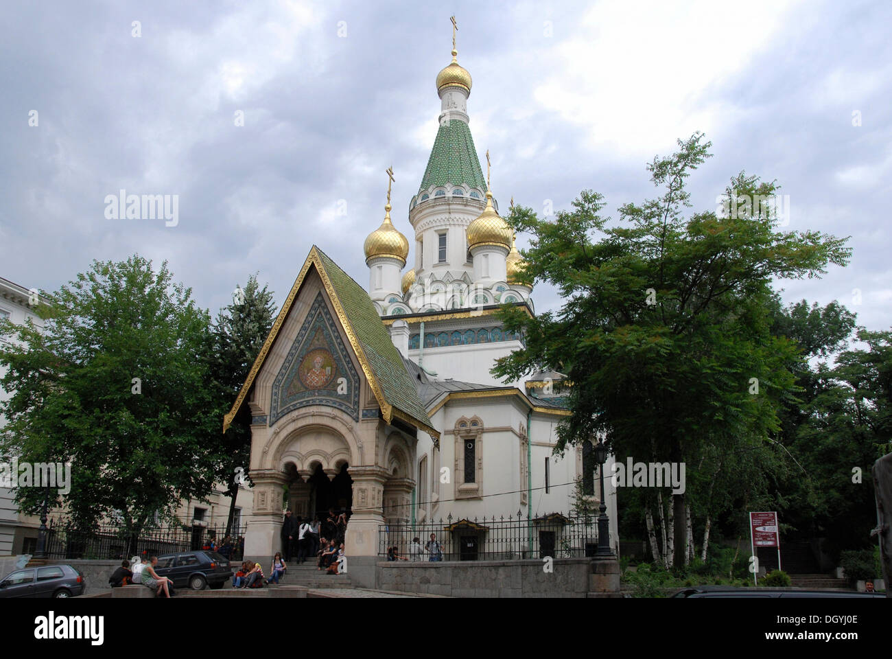 La fédération de l'église de st. Nicolas, Sofia, Bulgarie, Europe Banque D'Images