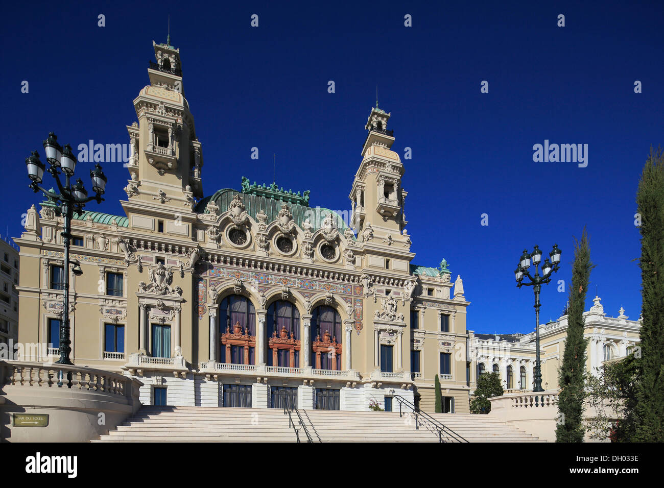 Casino de Monte-Carlo, Monaco, Monaco Banque D'Images