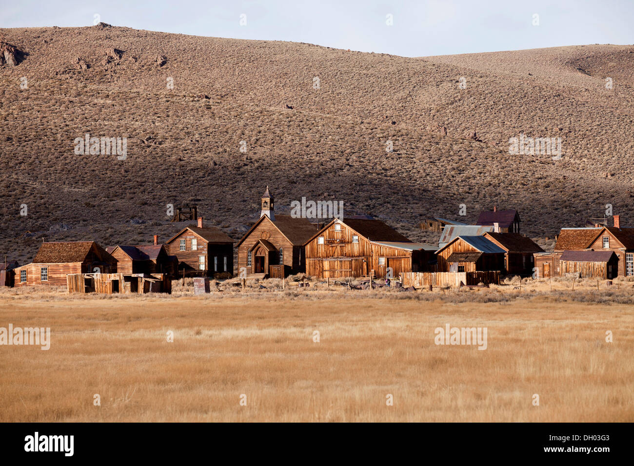 Bodie, ville fantôme de Bodie, California, United States Banque D'Images