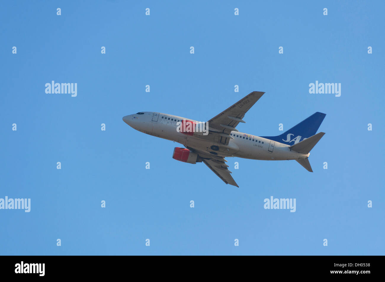 Avions, Boeing 737-683, LN-RRX Scandinavian Airlines, SAS Banque D'Images