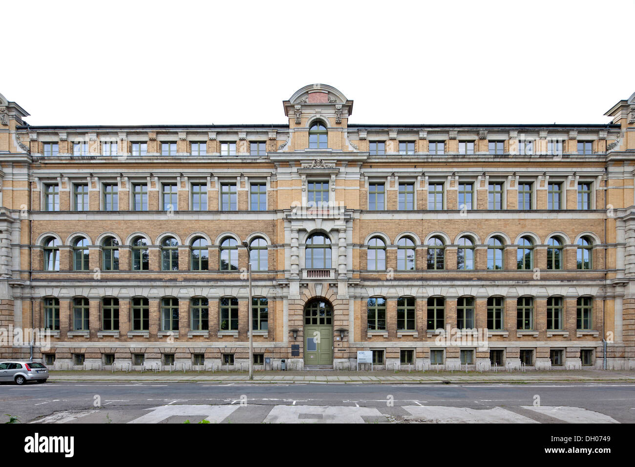L'Université de Sciences Appliquées de Leipzig, Leipzig, Saxe, PublicGround Banque D'Images