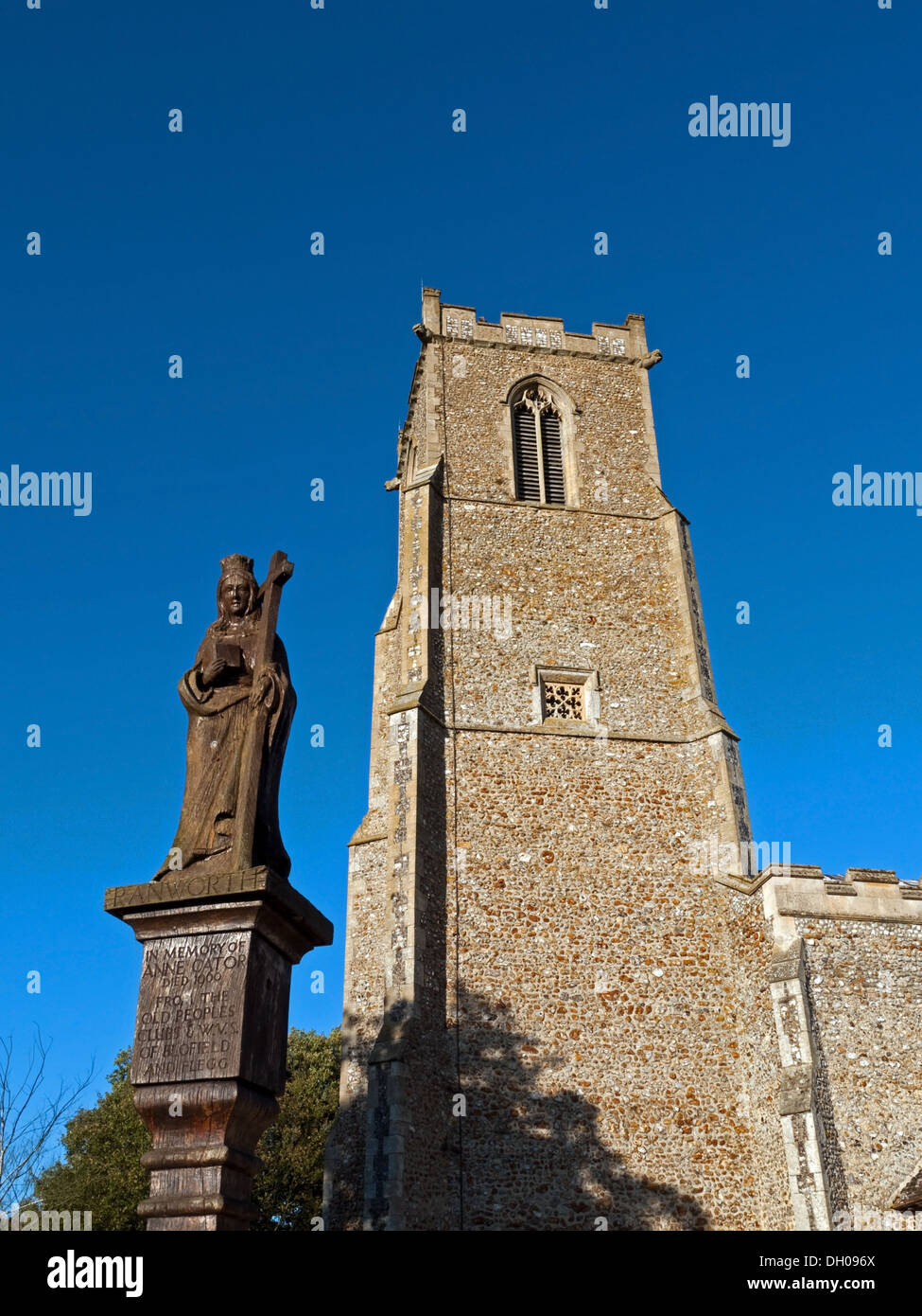 L'église paroissiale de Saint Helen dans Ranworth, Norfolk, Angleterre Banque D'Images