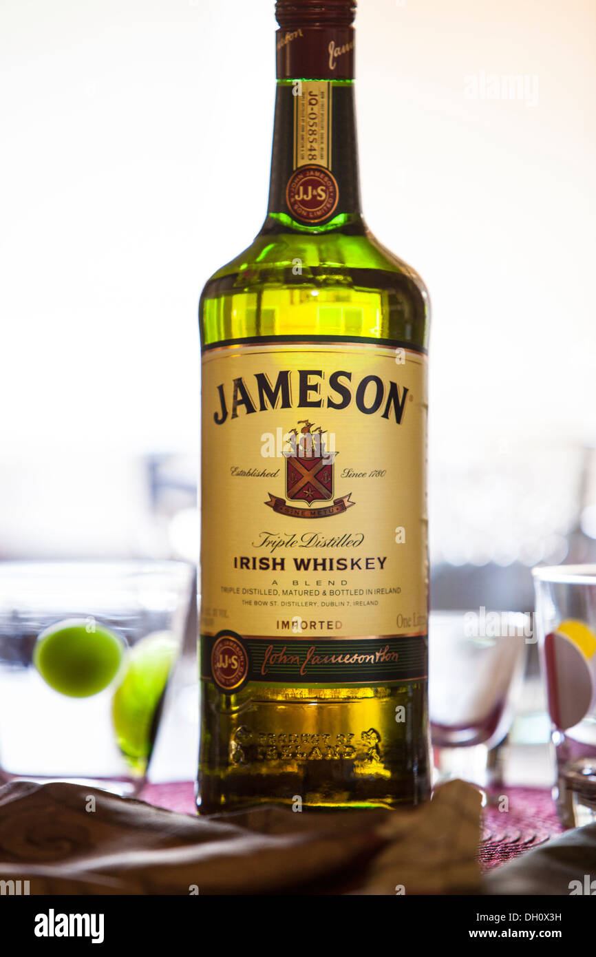 L'Irish Whiskey Jameson Banque D'Images