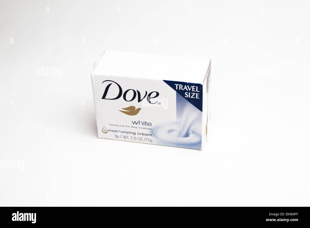 Savon Dove dans un format voyage Photo Stock - Alamy