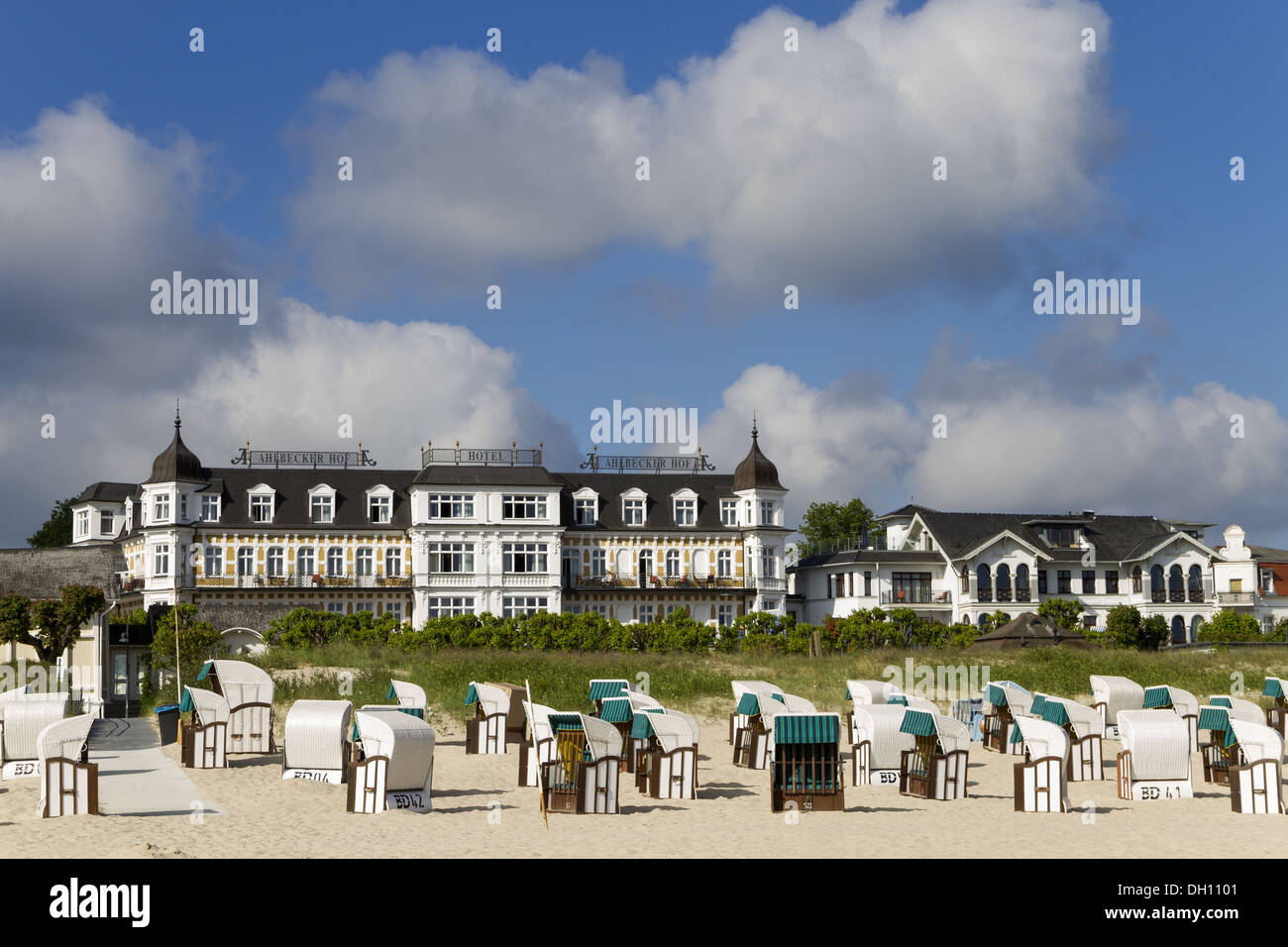 Ahlbecker Hof Hôtel à Usedom Banque D'Images