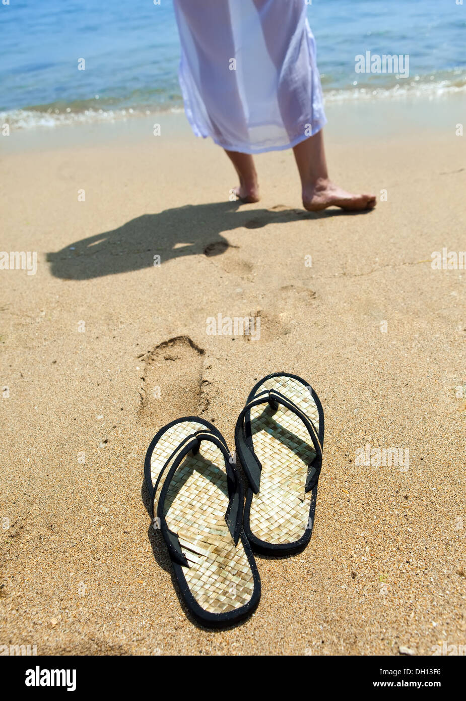 Hot sand feet Banque de photographies et d'images à haute résolution - Alamy