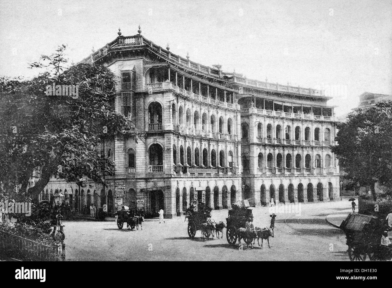 Old vintage des années 1900 Elphinstone circle Bombay Mumbai maharashtra Inde - aja 183408 Banque D'Images